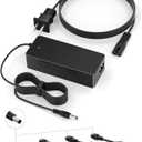 VHBW 42V 2A Electric Scooter Charger with 5 Plugs,Compatible with Gotrax, Jetson,Hover 1,Segway,Ninebot,Hiboy,Bird,Hoverstar,Volpam Scooters and Ebike with 36V Battery,9.8Ft Cable,LED Indicator