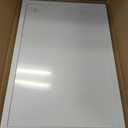 20x30 Poster Frame 2 Pack, Textured White Solid Wood, Wall Gallery Picture Frame