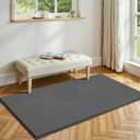 Vasofe 2x4 Hallway Runner Rug,Runner Rug Non Slip, Memory Foam Bedside Rugs
