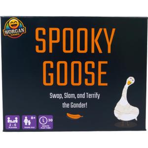 2 x Spooky Goose - Halloween Themed Card Game for Kids, Teens & Adults | Family-Fun Quick-Thinking Strategy Game | 2-6 Players | Age 8+