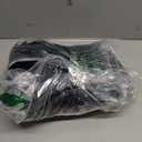 Yimobra Washable Bathroom Rugs, Super Soft & Absorbent Chenille Bath Mat for Floor & Carpet, Quick Dry Non Slip Bath Mat for Tub Shower, 32"x20",Black