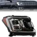 Headlight Assembly Compatible with Expedition 2018-2021 w/Bulbs
FO2503370 JL1Z-13008-K Halogen Headlamp Passenger Right Side Direct Replacement Plug & Play Installation