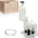 A-Premium Windshield Washer Reservoir Compatible with Select Chevrolet, GMC & Cadillac Models - Tahoe, Yukon XL, Suburban, Escalade, with (Washer Pump/Filler Neck/Cap/Hose/Bracket/Fluid Level Sensor)