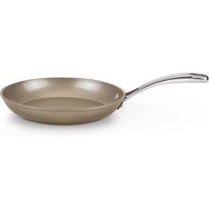 Cooks Standard Classic 10.5 Inch Hard Anodized Nonstick Frying Pan, Ceramic Cookware Skillet Egg & Omelet Pan, Induction, Compatible with Most Stovetops, Bronze