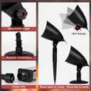 Halloween Projector Lights, Red Skull Projector LED Light, Waterproof Holiday Decoration for Party Yard Garden Outdoor Indoor Landscape Halloween Lights