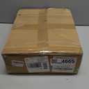 Ladder Shelf 4 Tiers Metal Industrial Bookshelf,White Marble Wood Tall Open Storage Rack and Display Shelves,Wall Mount Wide Book Case for Home Office Bedroom,Small (1 PC 15.7IN)