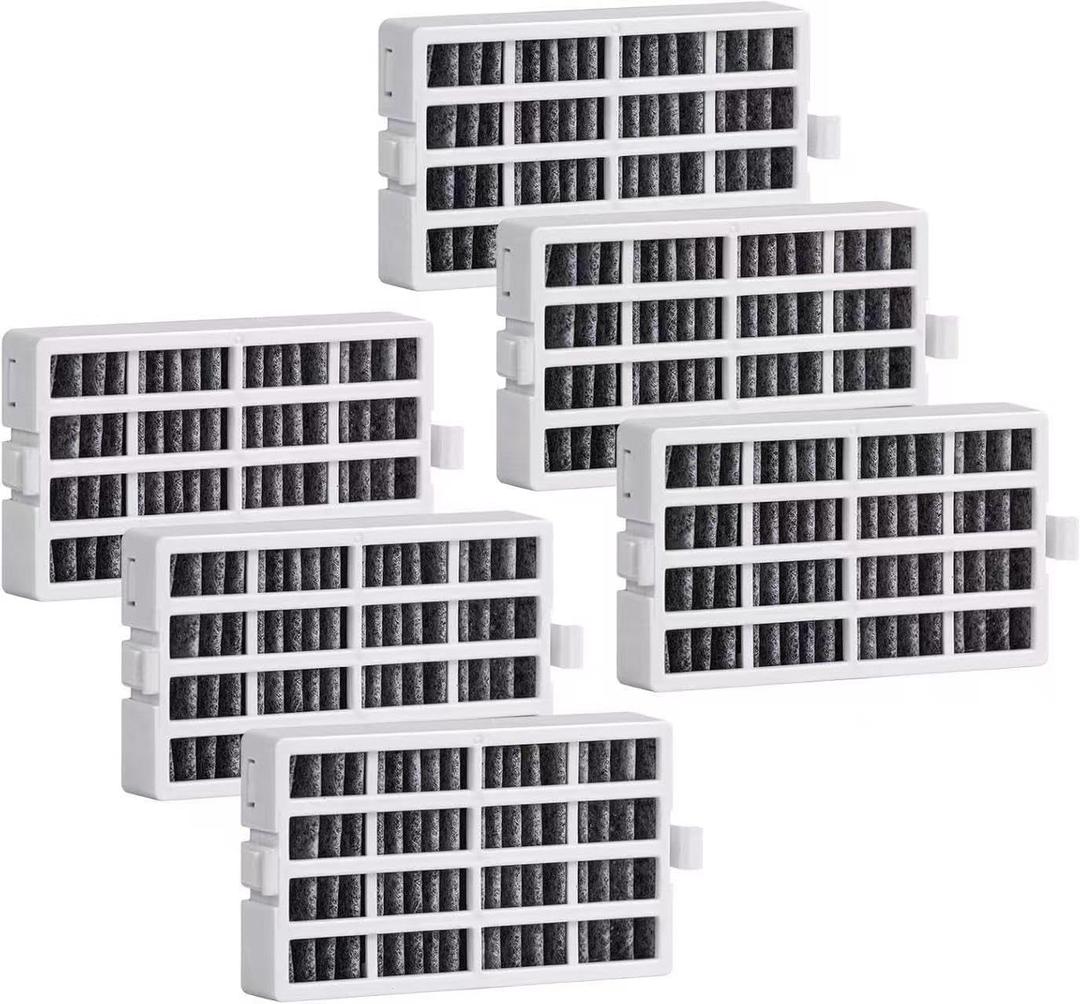 2 x 6PACK W10311524 Refrigerator Air Filter Replacement for Whirlpool, Air Filter Compatible with Whirlpool AIR1,2319308,W10335147,W10315189,1876318,AP4538127,AH2580853, EA2580853,PS2580853