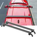 SZYANG Roof Rack Cross Bar Compatible with 2022-2026 Toyota Tundra Crossbar Roof Rail Aluminum Luggage Carrier Replacement for 2022-2026 Toyota Tundra Accessories