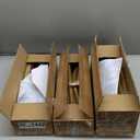 Wokceer Wedding Arch Stand Set of 3 6FT, 5FT, 4FT White Metal Arch Stand for Wedding Ceremony Birthday Party Baby Shower Garden Arch Decoration