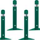 Factory Direct Partners Replacement Chunky Toddler Legs for FDP Activity Tables, Adjustable Height 15"-24", Includes Legs and Hardware ONLY (4-Pack) - Green, 11542-GN