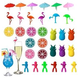 Drink Markers. Keep Track of Everyone's Glass. Pack of 4