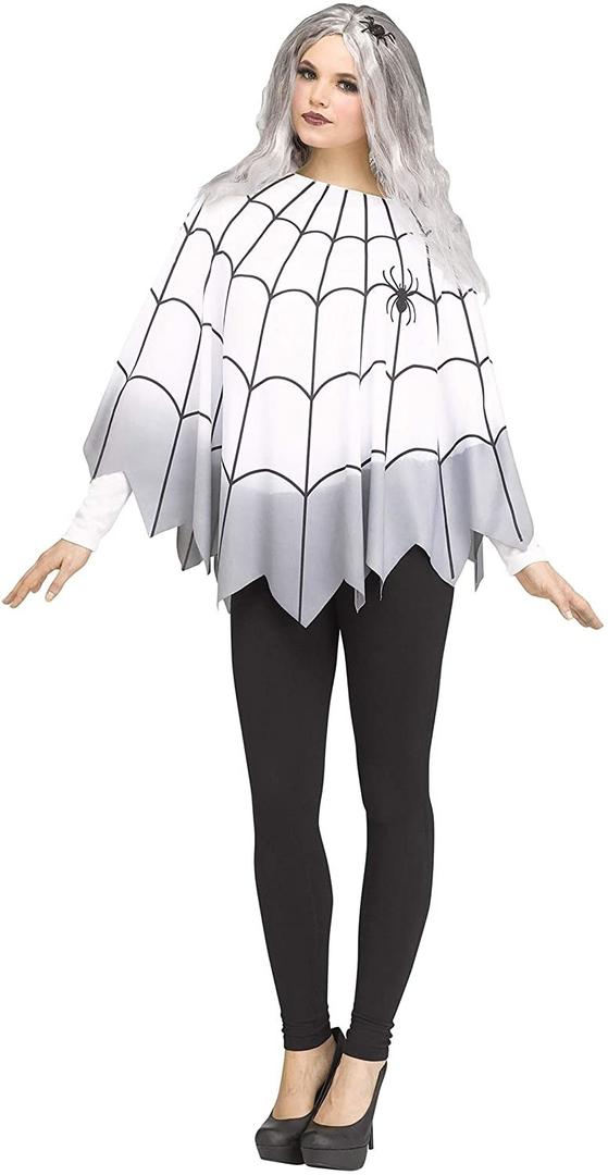 Morph Spider Costume For Women Poncho, Halloween Poncho For Womens, Halloween Costumes For Women Adult Spiders