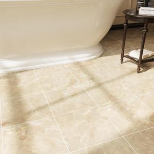 20-Pack Peel and Stick Floor Tiles Vinyl Floor 12 x 12 inch Self Adhesive Waterproof Flooring Planks DIY for Bathroom, Kitchen, Living Room, RV, Cover 20 Sq. Ft, Beige Vein Marble (12x12 Inch, Beige Vein Marble)