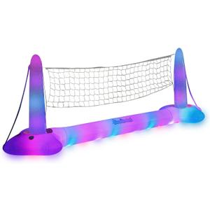 Poolcandy illuminated Giant Floating LED Volleyball Set
