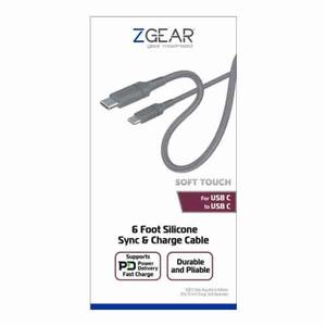 ZGear® Silicone Sync & Charge Cable For USB-C