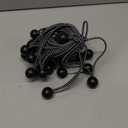 30 Pack Ball Bungee Cord, 6 Inch Heavy Duty Bungie Cord Balls Canopy Tarp Tie Down Bungee Balls for Camping, Tents, Cargo,Holding Wire and Hoses, Patio Umbrellas, Awning (Black)