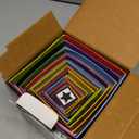 Melissa & Doug Deluxe 10-Piece Alphabet Nesting and Stacking Blocks - FSC Certified