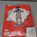 fun shack Groovy Mens Hippie Costume, Retro Mens Hippie Costumes for Adults, Groovy Costumes for Men, 60s Suit Men (X-Large)