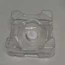 Flickering Flameless Candles with 3D Moving Flame, Last 1000+ Hours Battery Operated Candles with Timer, Ivory Real Wax Pillar Electric LED Candle for Wedding Christmas Party/3" x 5"