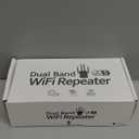 12880 Sq.Ft WiFi Extender Signal Booster, 1200Mbps WiFi Repeater, 105Device Support, Simple Install, WiFi Extender with Wide Compatibility