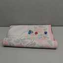 Chinoiserie Mahjong Mat for Table, 31.5" x 31.5" Pink Anti Slip and Noise Reduction Multi Purpose Pretty Gaming Mat for Poker, Card, Dominoes, Board & Tile Games, Mahjong Gift with Carrying Bag, Garden