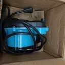 Little Giant 6-CIA 115 Volt, 1/3 HP, 2760 GPH Cast Iron Automatic Submersible Sump Pump with Integral Diaphragm Switch for Sump Systems, 10-Ft. Cord, Blue, 506158