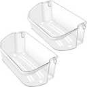 2 PACK Upgraded 240356402 Refrigerator Door Bin Replacement for Frigi.daire Refrigerator Door Shelf Parts LFSS2612TF0 LFSS2612TE0 FFSS2615TE0 FFSS2615TS0 AP2549958 Door Shelf Shelves By AMI PARTS
