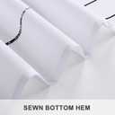 BESBESME Boho Mid Century Shower Curtain Set, Waterproof Fabric for Bathtub Bathroom Decor Modern Machine Washable Weighted Hem Shower Curtain, Minimalist Abstract Polyester Curtain, Pink, 60"x72"