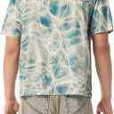 Men's Wilder Quick Dry Oversized Graphic Tee Shirt Standard (XL)