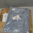 BessCops Straight Leg Jeans for Women High Waisted Wide Leg Stretchy Loose Denim Pants (Blue, M)