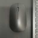 Bluetooth Keyboard and Mouse Compatible with Mac, OMOTON Ultra-Slim Wireless Keyboard and Mouse Combo Compatiblei with MacOS, MacBook Pro/Air, iMac, Mac mini, Laptop and PC (Silver)