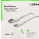 Home Electronics Phones Belkin USB-A to USB-C® Cable