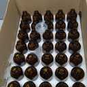 Maredash 4oz Amber Glass Bottles, Boston Round Glass Bottles (50 Pack) with Leak-proof Caps, Refillable Container for Homemade Vanilla Extract, Essential Oils, Herbal Medicine and More