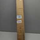 LazBlinds No Drill Cordless Bamboo Roman Shades, 36" W × 64" H, Brown