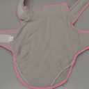 Malier Dog Winter Coat, Reversible Fleece Dog Cold Weather Coats, Windproof Warm Snow Puppy Jacket Vest Pet Clothes for Small Medium Large Dogs (Pink, Medium)