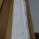 LazBlinds 2-inch Cordless Faux Wood Blinds with Royal Valance, Room Darkening Horizontal Window Blinds, Inside Mount Blinds for Windows - Actual Blinds Size: 30.5'' W x 60'' H - White