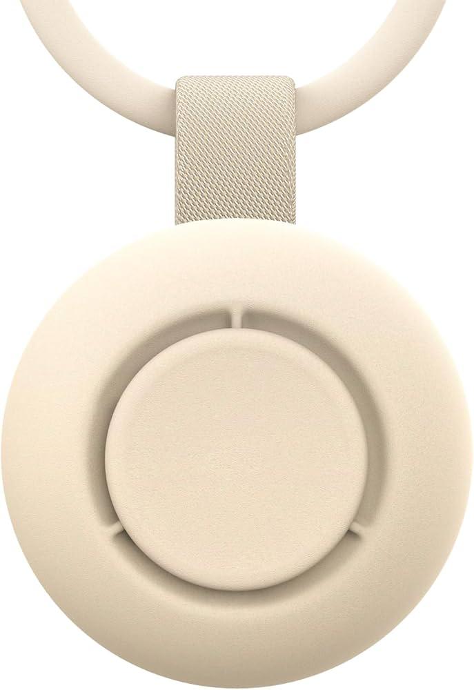 Jaroco Portable Baby Sound Machine [White Noise for Babies Kids Adults][Sleep Soother][12 Soothing Sounds] 15 Hours Battery Life, Registry Gift,Shower,Clips on Baby Stroller, Beige
