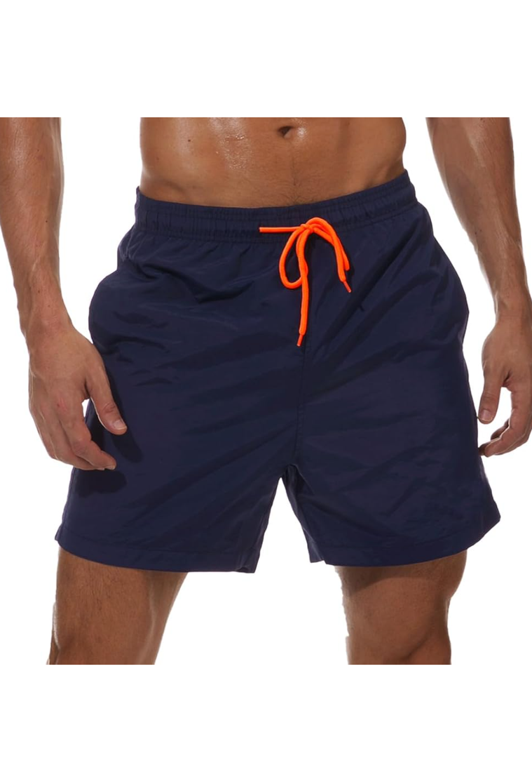 SILKWORLD Men's Swim Trunks Quick Dry Beach Shorts with Pockets, XXXL