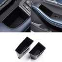 TTCR-II Compatible with Door Handle Organizer Tray Mazda 3 2019-2025, Fits for Door Storage Box Mazda CX-30 2020-2025 at Driver and Front Passenger Side (2 Pcs)