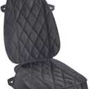 AsFrost Dog Seat Cover Cars Trucks SUVs, Thick 600D Waterproof Pet Car Seat Cover Dog, Heavy Duty & Wear-Resistant Durable Nonslip Backing with Side Flaps, Scratchproof Dog Front Seat Cover (1 PCS, black)