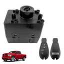 68210150AB Ignition Switch Module Kit w/ 2 Keys Compatible with Dodge Charger/Challenger/Magnum/Ram 1500 2500 3500 for Jeep Commander/Grand Cherokee for Chrysler 300 2008-2010 (Needs Program)