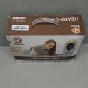 Mia&Coco Electric Heating Pad for Back Neck Shoulders Pain Relief, XL 23"x39" Soft Flannel Wrap, Waist Strap, Fast Heat Hot Therapy 6 Heat Settings, Auto-Off Timer, Machine Washable, Grey