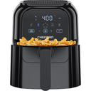 Chefman TurboFry Touch 6 Qt Air Fryer w/ Digital Display and Shake Reminder - Black