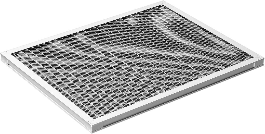 VEVOR 16x20x1 inch Electrostatic Air Filter, AC/HVAC Furnace Filter Washable & Reusable Aluminum, MERV 8 Long Lifetime, Home or Office (Actual Size: 15.5 x 19.75 x 0.82 in)