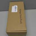 Cisily Sponge Holder for Kitchen Sink, Sink Caddy Organizer with High Brush Holder, Kitchen Countertop Organizers and Storage Essentials, Rustproof 304 Stainless Steel (Black, 9.25)