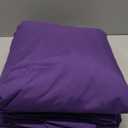 Split King Size 5 Piece Sheet Set - Comfy Breathable & Cooling Sheets - Hotel Luxury Bed Sheets for Women & Men - Deep Pockets, Easy-Fit, Soft and Wrinkle Free Sheets - Purple Oeko-Tex Bed Sheet Set