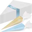 18/21/24 Inch Extra Large Piping Bags Disposable, 100 Pieces Icing Bags, Tipless Piping Bags, Thickened Pastry Bags, Non-Slip & Anti-Burst, Frosting Piping Bags for Cakes Cookies Decoration