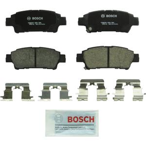 BOSCH BC995 QuietCast Premium Ceramic Disc Brake Pad Set - Compatible with Select Toyota Sienna; REAR