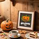 6" Halloween Stencils for Painting on Wood, 25 Pcs Reusable Plastic Drawing Spraying Templates for Greeting Cards, Crafts, Ornaments, Wall, Window, Door - Holiday DIY Decoration