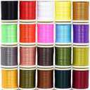 Fly Tying Thread 10 Bright/Deep Colors 140D High Tensile Nylon 6/0 Tying Thread Fly Tying Materials